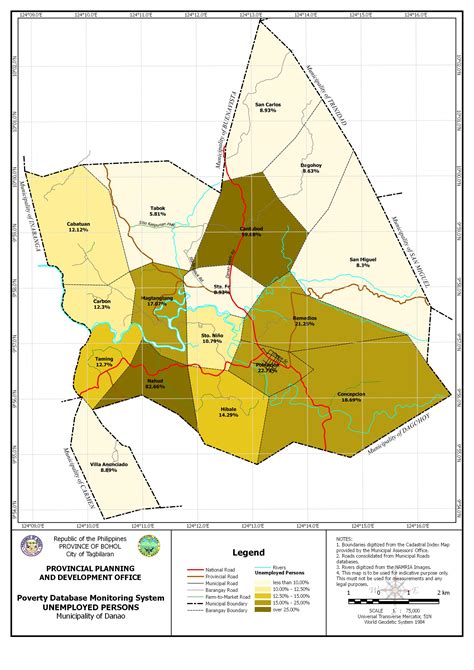 danao barangays|Danao Map .